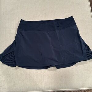 Lululemon Athletica Blue Mini Skater Skirt